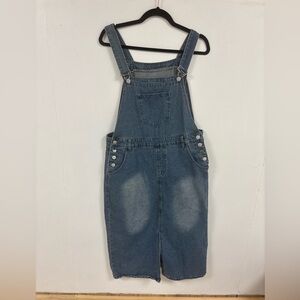 Unk Denim Overall Dress